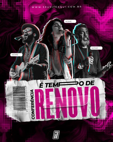 FEED - FLYER IGREJA | CHURCH | PSD EDITÁVEL