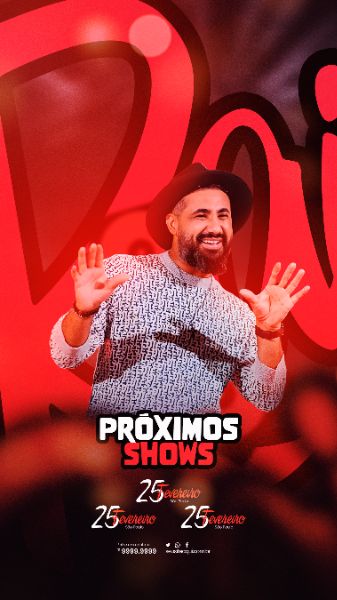 FLYER RAÍ SOARES RÁI SOARES STORY