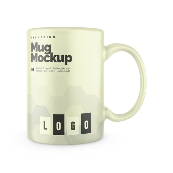 CANECA PSD EDITÁVEL MOCKUP