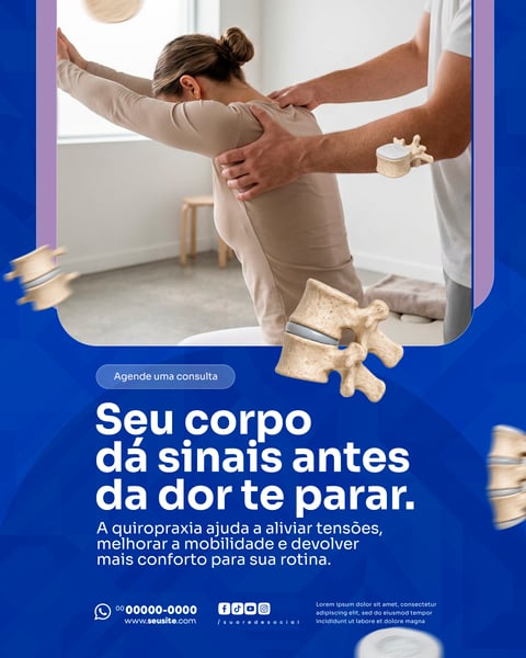 QUIROPRAXIA SOCIAL MEDIA PSD EDITÁVEL 3
