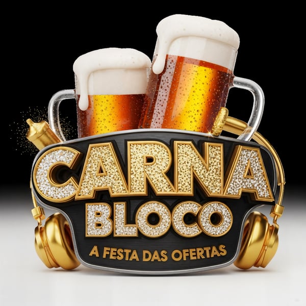 SELO 3D CARNAVAL BLOCO A FESTA DAS OFERTAS 10