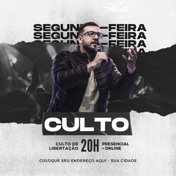 ARTE GOSPEL CULTO - CANVA