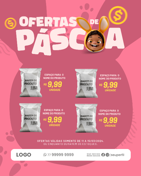 OFERTAS DE PÁSCA FOLHETO 02 ROSA