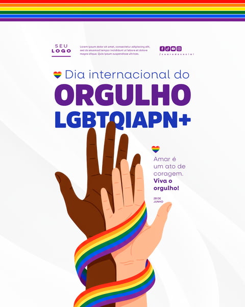 DIA INTERNACIONAL DO ORGULHO LGBT