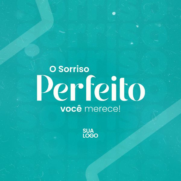 CLÍNICA ODONTOLÓGICA CAMPANHA CONSULTÓRIO DENTISTA MÍDIA SOCIAL PSD EDITÁVEL