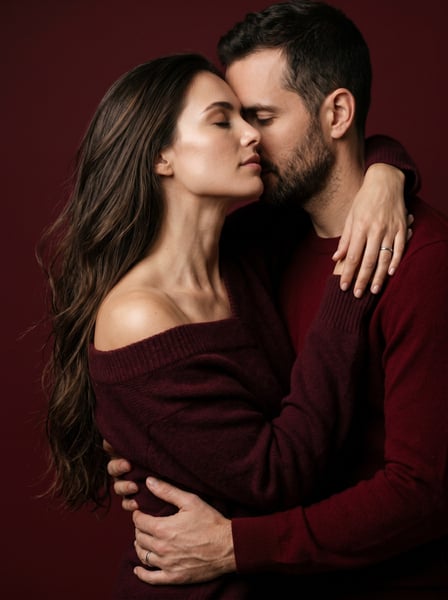 Casal de namorados se abraçando felizes 02