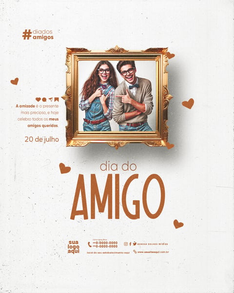 20 DE JULHO DIA DO AMIGO E INTERNACIONAL DA AMIZADE 2