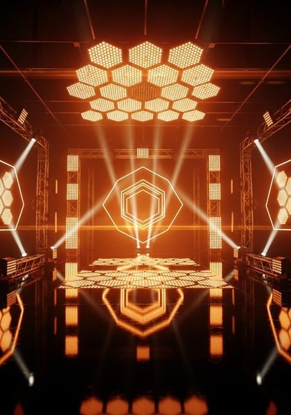 FUNDO PARA CENÁRIO FUTURÍSTICO