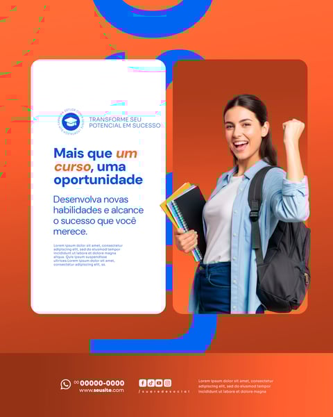 CURSO PROFISSIONALIZANTE SOCIAL MEDIA PSD EDITÁVEL 3