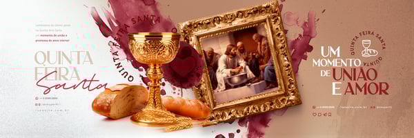 PQA QUINTA-FEIRA SANTA E SEMANA SANTA SOCIAL MEDIA PSD EDITAVEL CARROSSEL 7