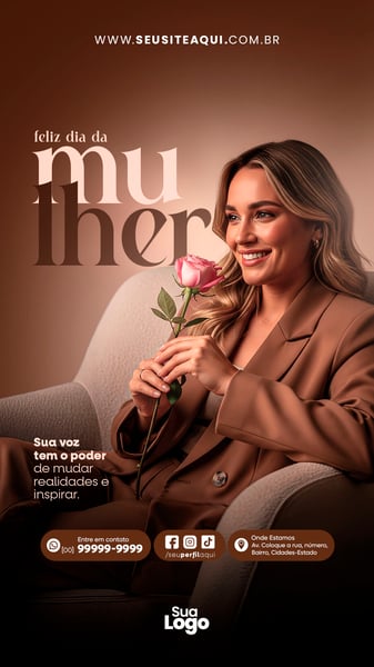 STORY DIA DA MULHER SOCIAL MEDIA PSD EDITÁVEL 10