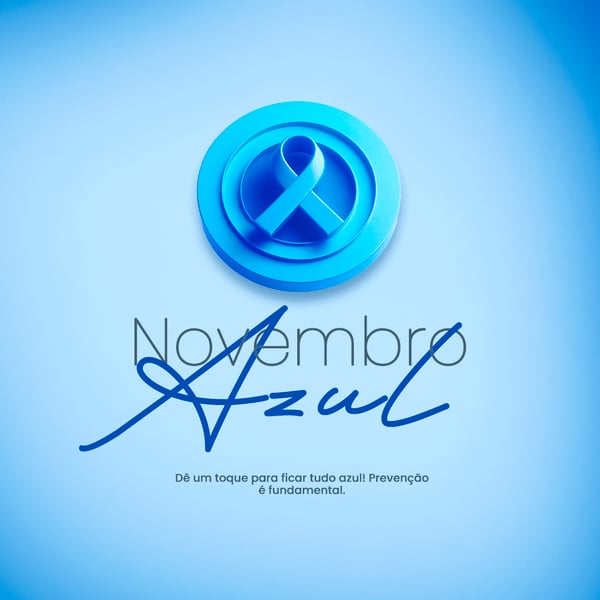 SOCIAL MÍDIA NOVEMBRO AZUL FEED PSD EDITÁVEL 3