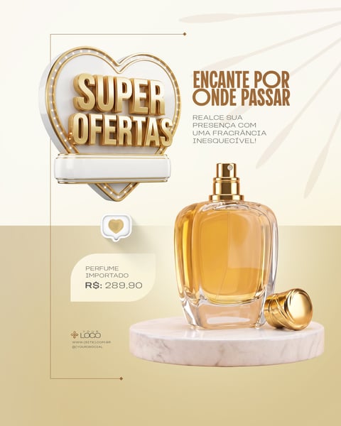 LOJA DE COSMÉTICOS OFERTA ESPECIAL BANNER PROMOCIONAL SOCIAL MEDIA PSD EDITÁVEL 3