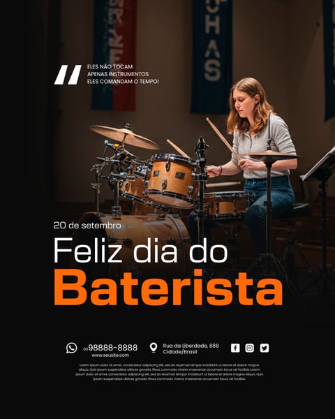 dia do baterista