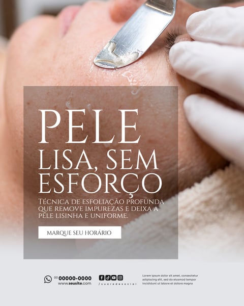 CLÍNICA ESTÉTICA SOCIAL MEDIA PSD EDITÁVEL 4