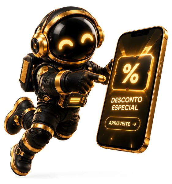 ASTRONAUTA APRESENTA DESCONTO ESPECIAL
