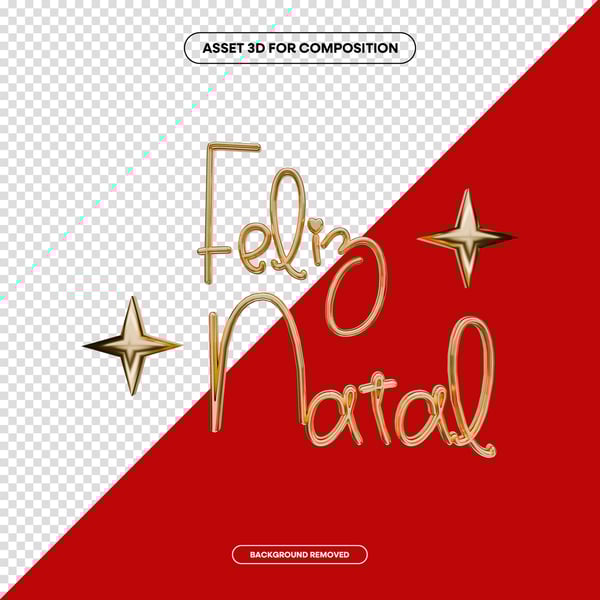 LETTERING FELIZ NATAL