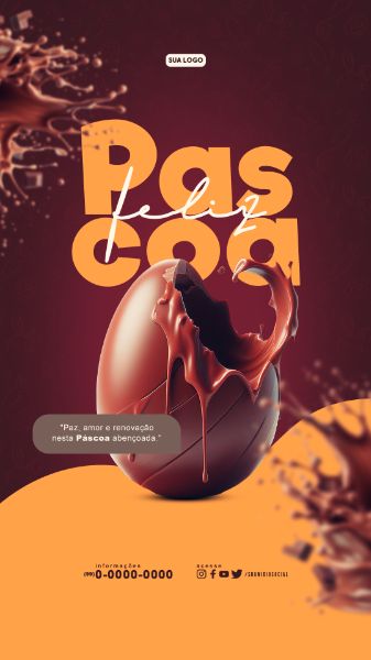 PÁSCOA FELIZ STORIES