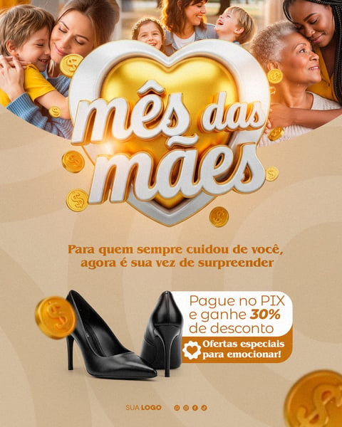 MÊS DAS MÃES DIA DAS MÃES 01