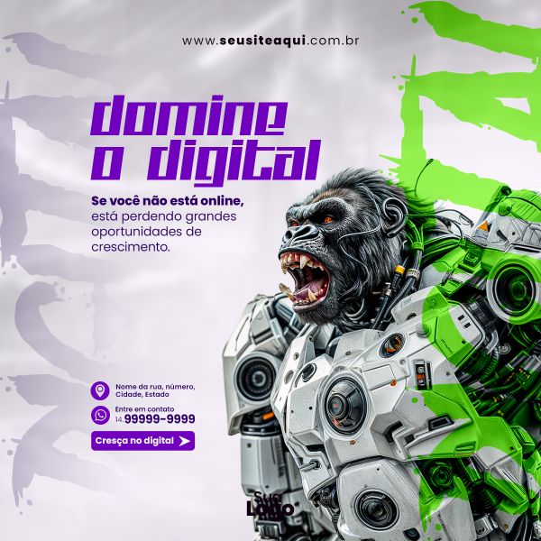 FEED QUADRADO - AGÊNCIA DE MARKETING DIGITAL | PSD EDITÁVEL