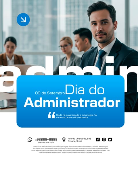 9 DE SETEMBRO DIA DO ADMINISTRADOR 9