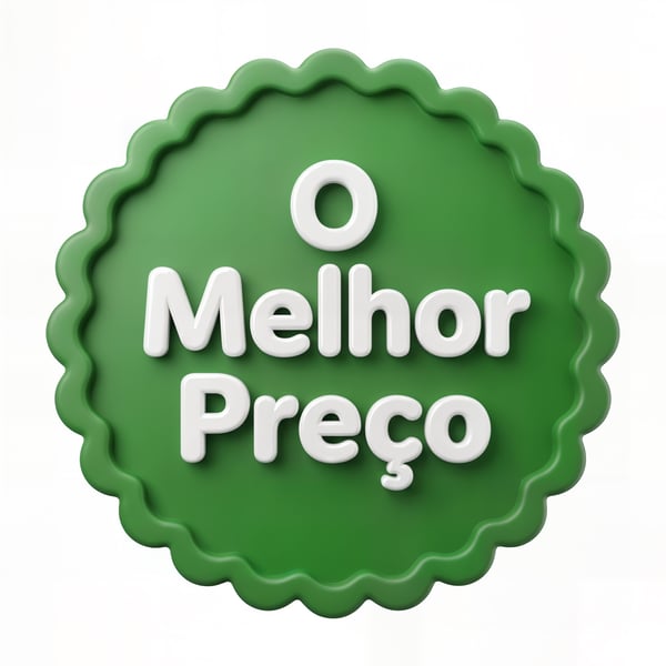Selo 3D MELHOR PREÇO NA COR VERDE 1