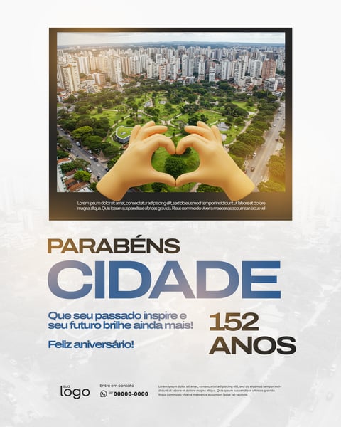 SOCIAL MEDIA ANIVERSÁRIO DA CIDADE