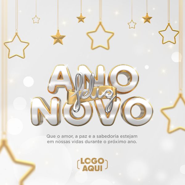 FELIZ ANO NOVO BOAS FESTAS SOCIAL MEDIA