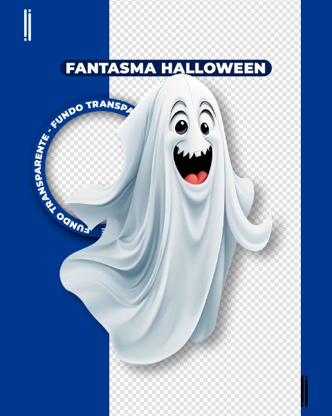 FANTASMA HALLOWEEN | IMAGEM SEM FUNDO | ELEMENTO 3D | PNG
