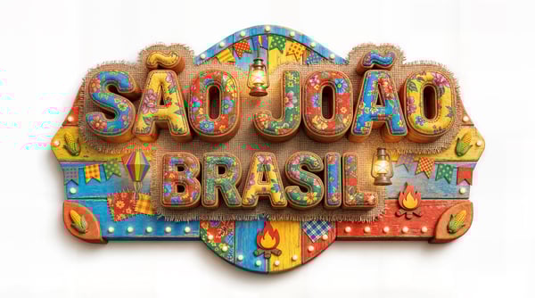 SELO 3D SÃO JOÃO BRASIL 01