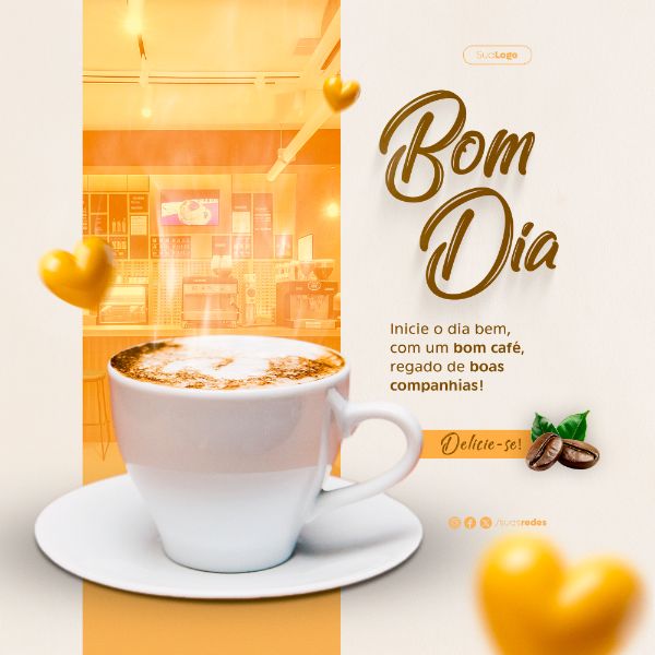 BOM DIA SAUDAÇÃO SOCIAL MEDIA POST