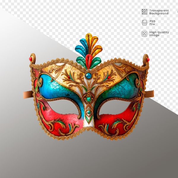 MÁSCAR DE CARNAVAL  - ELEMENTO PARA COMPOSIÇÃO
