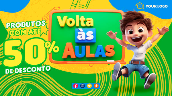 VOLTA AS AULAS SOCIAL MEDIA MODELO 18