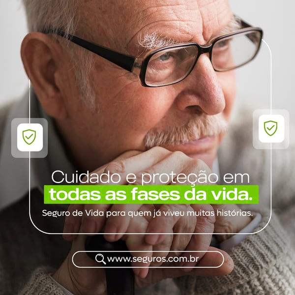 SEGURO DE VIDA FEED PSD EDITÁVEL