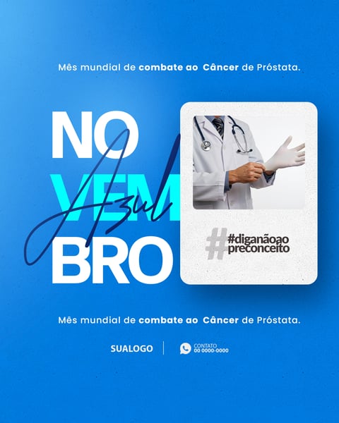 NOVEMBRO AZUL MÊS DA LUTA CONTRA O CÂNCER DE PRÓSTATA 6