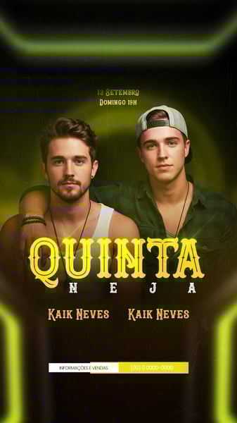 FLYER EVENTOS ARTISTAS SHOWS FESTA SOCIAL MEDIA PSD EDITÁVEL 16