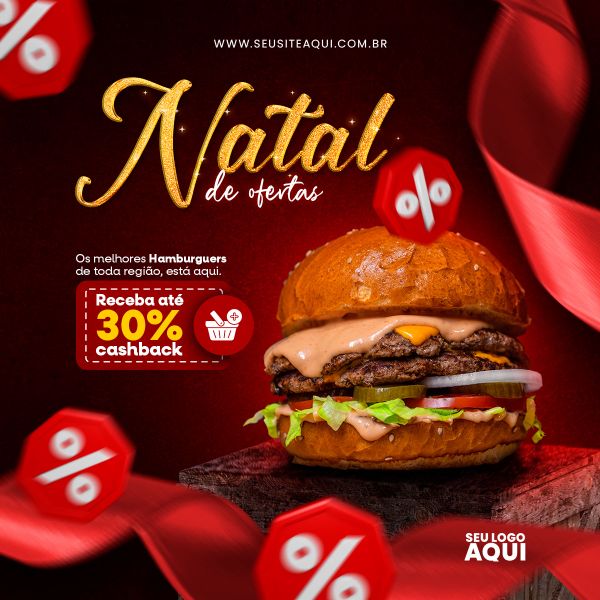 POST FEED | FELIZ NATAL | MERRY CHRISTMAS | PSD EDITÁVEL