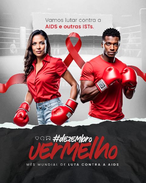 DEZEMBRO VERMELHO MÊS DE COMBATE CONTRA O HIV/AIDS 14