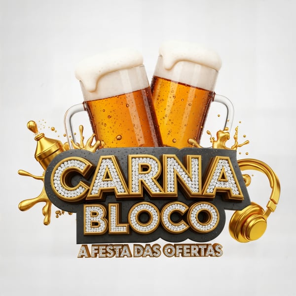 SELO 3D CARNAVAL BLOCO A FESTA DAS OFERTAS 11