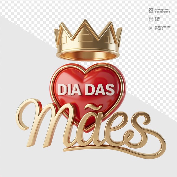 ELEMENTO 3D DIA DAS MÃES 8