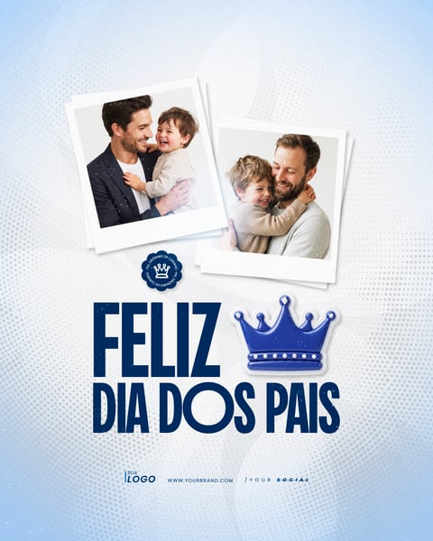 FELIZ DIA DOS PAIS AGOSTO SOCIAL MEDIA PSD EDITÁVEL 27