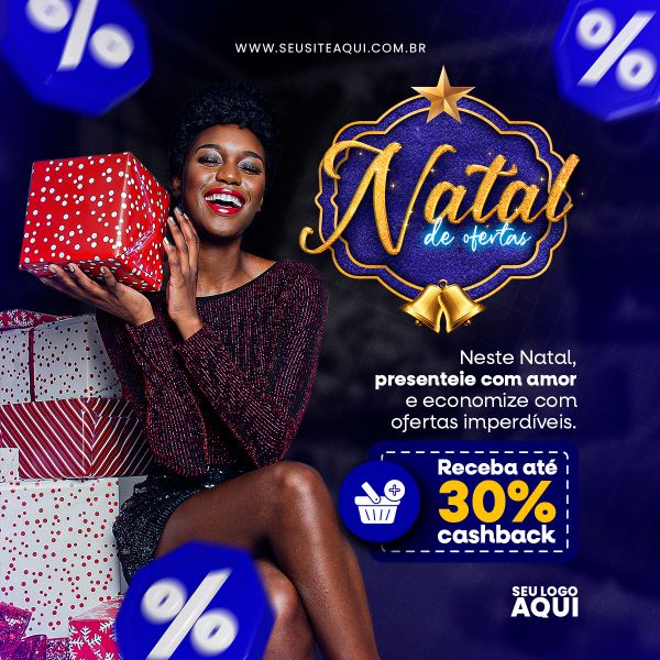 POST FEED | FELIZ NATAL | MERRY CHRISTMAS | PSD EDITÁVEL