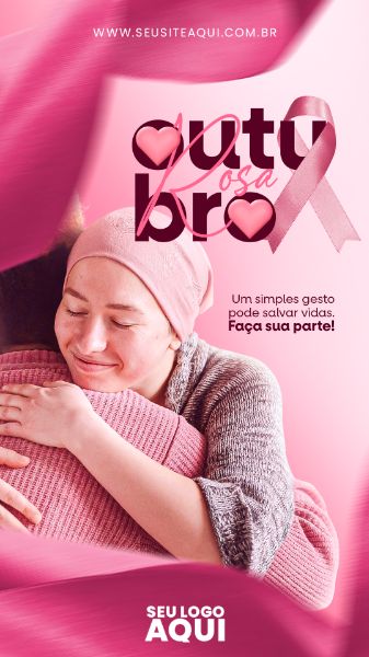 STORY | OUTUBRO ROSA | MES DE PREVENÇÃO AO CÂNCER DE MAMA