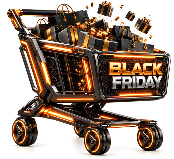 CARRINHO FUTURISTA BLACK FRIDAY