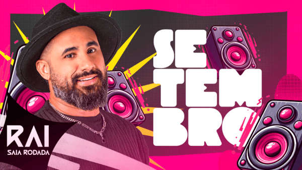 FLYER THUMB CAPA CD BANNER YOUTUBE RAÍ SAIA RODADA PSD EDITÁVEL