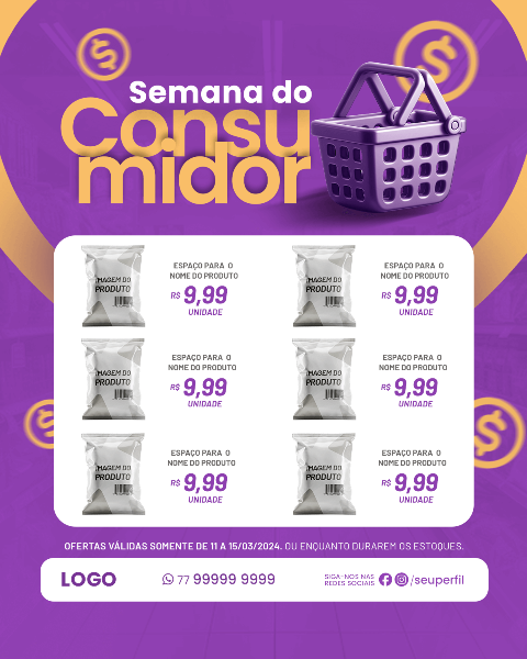15 DE MARÇO - DIA DO CONSUMIDOR  FOLHETO OFERTAS