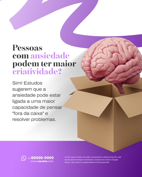 PSICOLOGIA - PESSOAS COM ANSIEDADE
