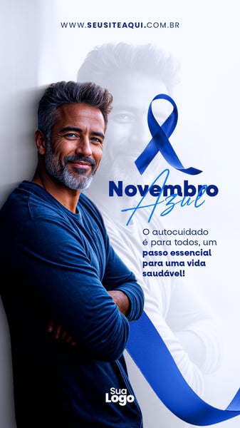 STORY NOVEMBRO AZUL SOCIAL MEDIA