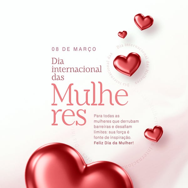 BCC DIA INTERNACIONAL DA MULHER 08 DE MARÇO SOCIAL MEDIA PSD EDITAVEL 1
