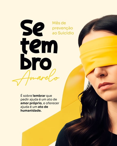 SOCIAL MEDIA SETEMBRO AMARELO PSD EDITÁVEL FEED 5